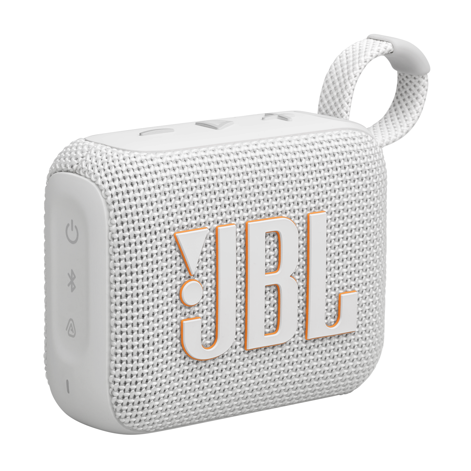 JBL Go 4 - White - Ultra-Portable Bluetooth Speaker - Hero